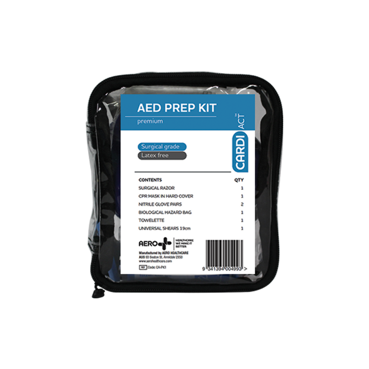 CardiAct Premium Defibrillator Preparation Kit
