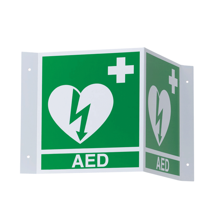 ILCOR Universal AED 3D Wall Sign