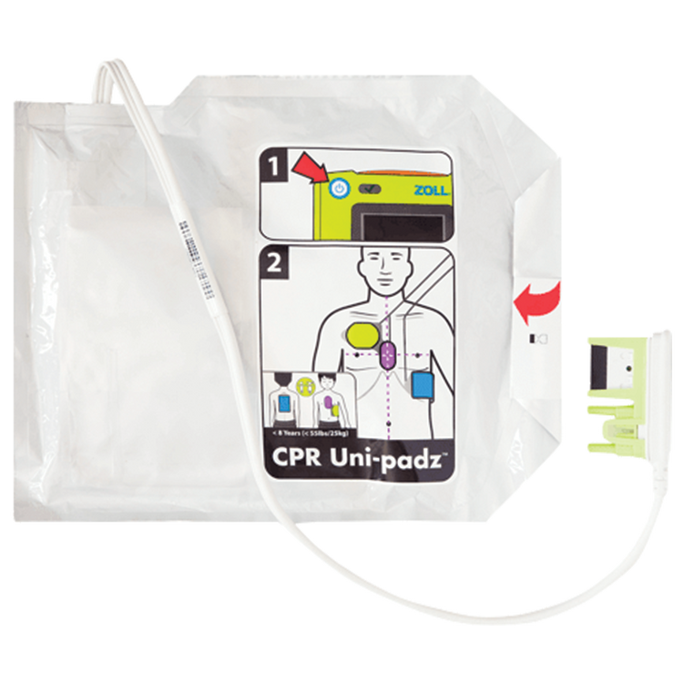 Zoll Universal CPR Uni-padz Defibrillation Electrodes