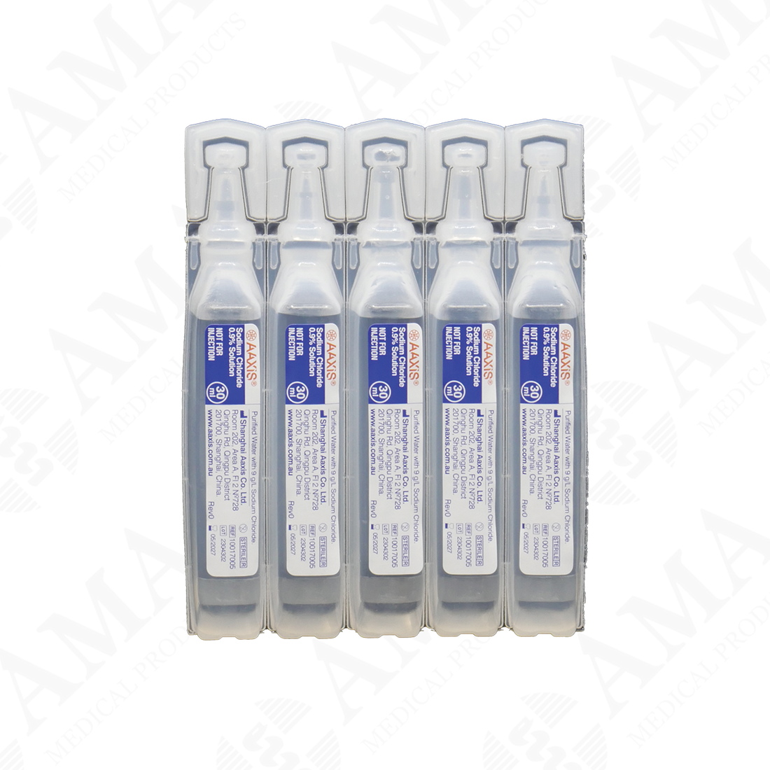 Aaxis Aaxis Sodium Chloride Irrigation Solution 0.9% 30ml Ampoules