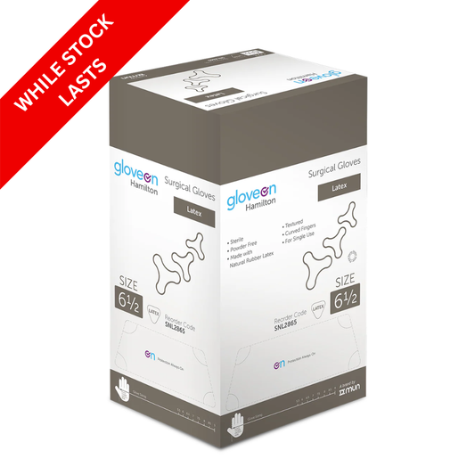 Mun gloveon Hamilton Latex Surgical Gloves