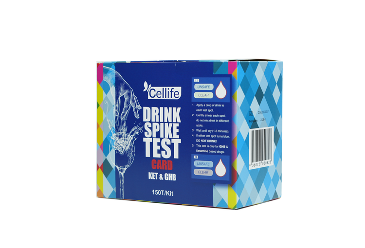 Cellife Drink Check Test (GHB/KET) Packet/10 Tests