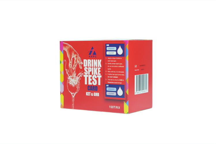 AHPC Drink Check Test (GHB/KET) Packet/10 Tests