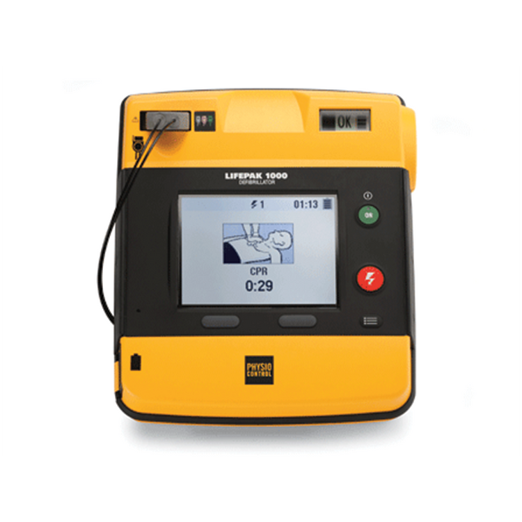 Physio Control Lifepak 1000 External Defibrillator with ECG Display