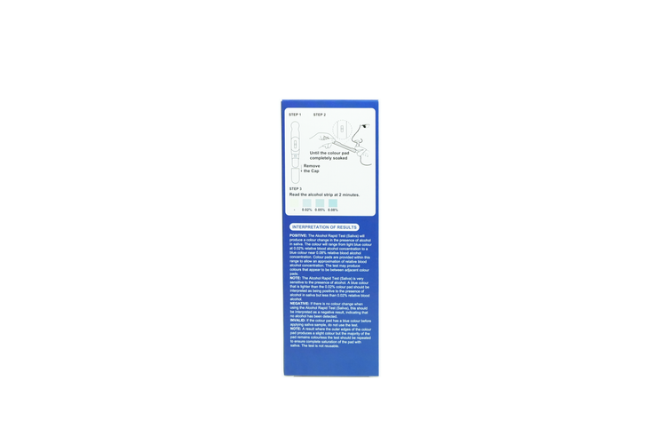 Cellife  Alcohol (ALC 0.02%) Rapid Test Device(oral Fluid) Box/2 Tests