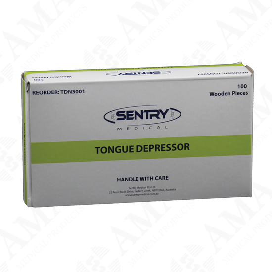 Sentry Wooden Tongue Depressor 150x18mm