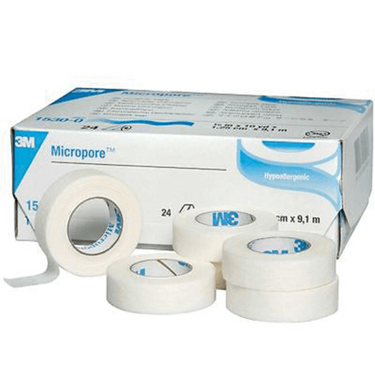 3M Micropore Paper Surgical Tape - White