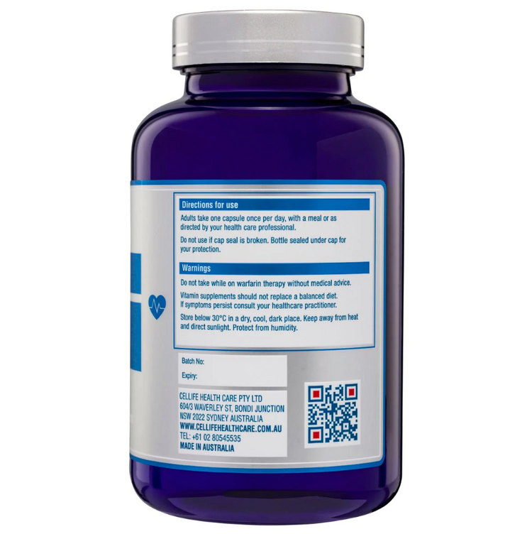 Cellife CoQ10 150mg Capsules