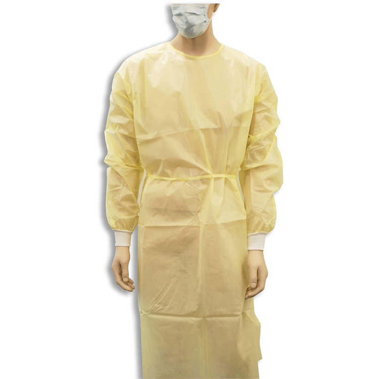 Sentry Medical Yellow Impervious Gowns