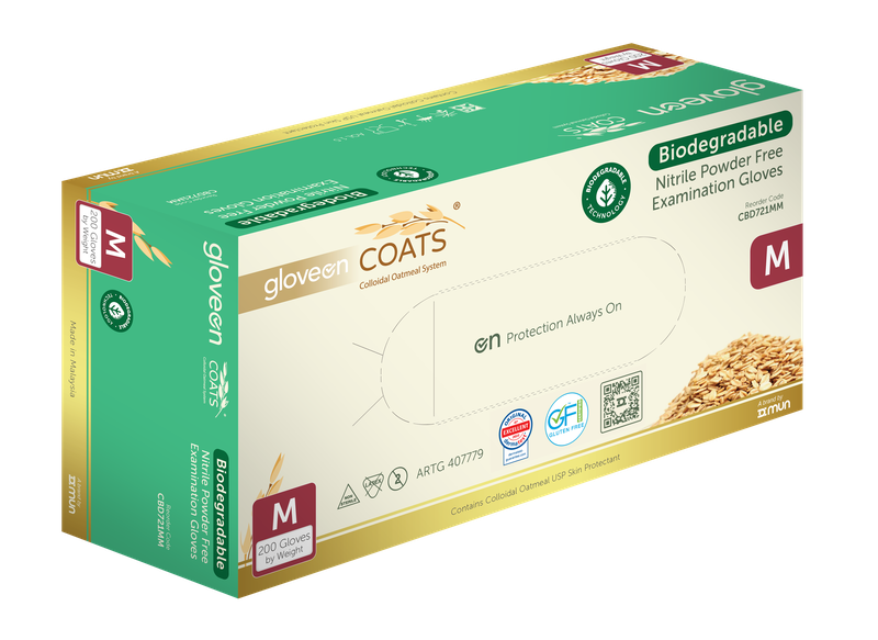 Nitrile Glove Hartalega Biodegradable Gloves Mun GloveOn Coats
