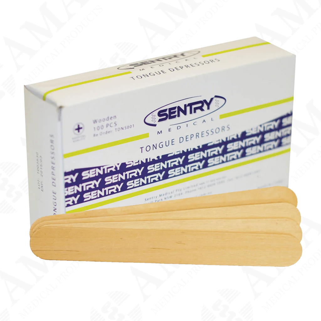 Sentry Wooden Tongue Depressor 150x18mm