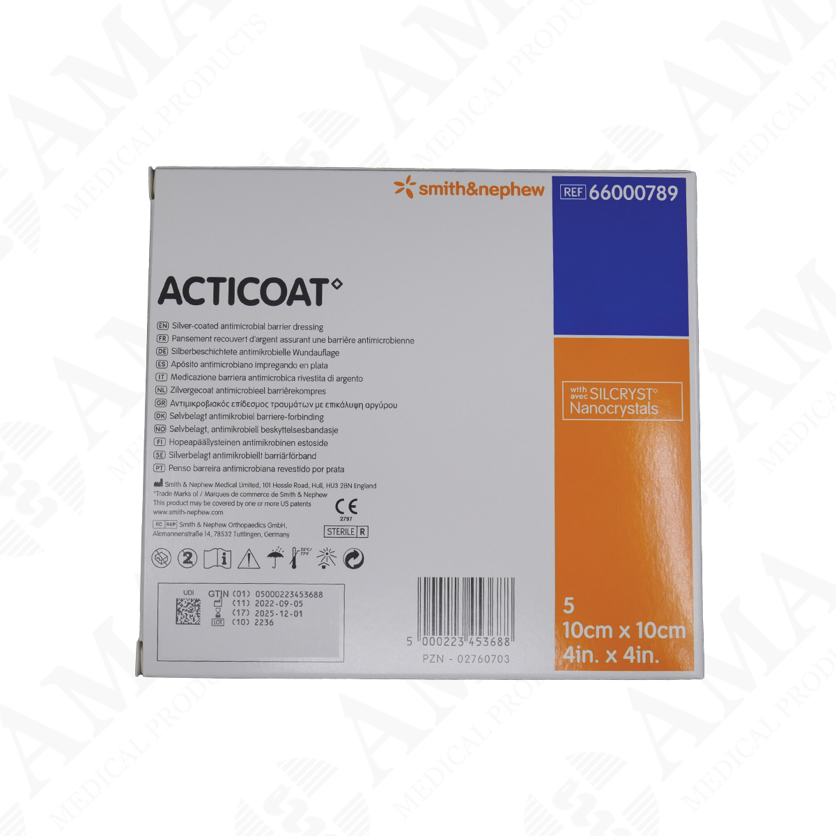 Smith and Nephew Acticoat Wound Dressing