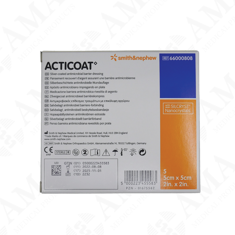Smith and Nephew Acticoat Wound Dressing
