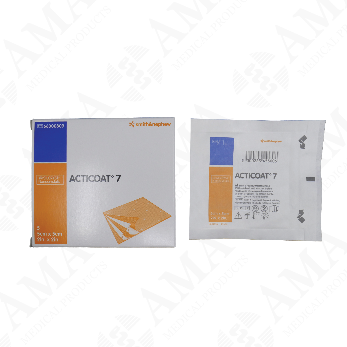 silver coated antimicrobial barrier dressing Acticoat Burn Antimicrobial Barrier Dressing 4 x 4 inch Sterile #20101