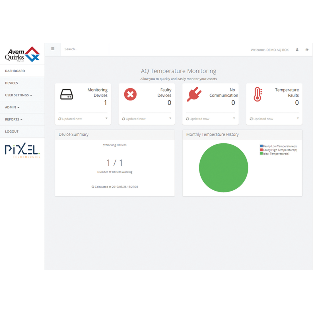 Buy Medisafe Plus AQ Box Cloud Monitoring Device Includes 12 Month Portal Access Online
