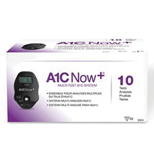 PTS Diagnostics A1C Now+ HbA1c Diagnostic Meter with 10 Test Cartridges