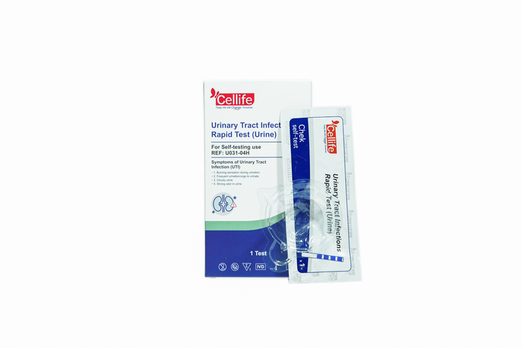 Cellife Urinary Tract Infections Test (Urine) LEU/BLO/NIT/PRO 1 Single Test