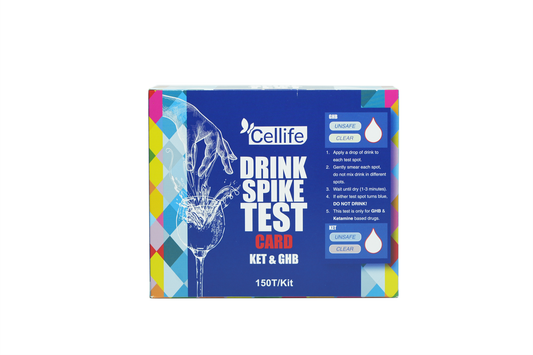 Cellife Drink Check Test (GHB/KET) Packet/10 Tests