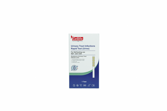 Cellife Urinary Tract Infections Test (Urine) LEU/BLO/NIT/PRO 1 Single Test