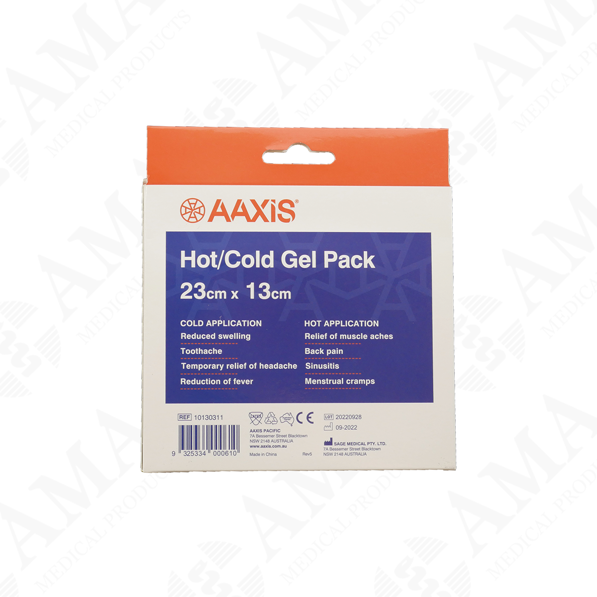 Aaxis Aaxis Hot & Cold Gel Pack Medium 23x13cm