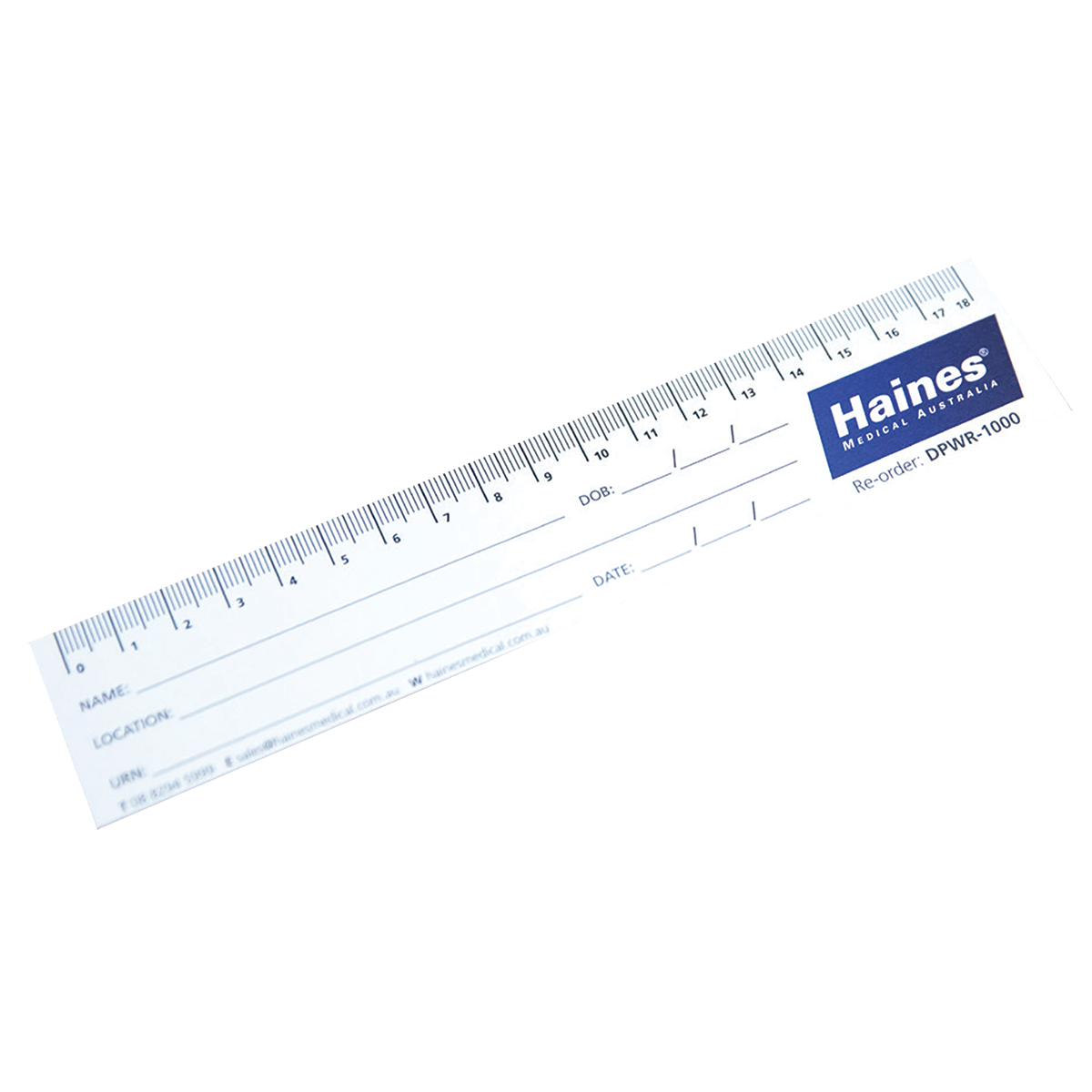 Haines Recyclable Paper Wound Ruler