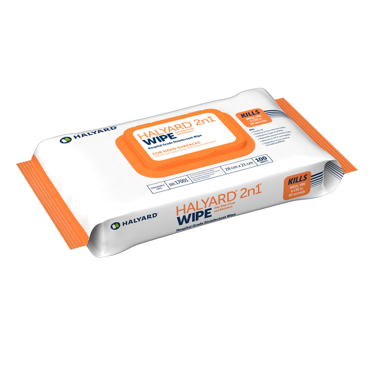 Halyard 2n1 Wipe (Various Sizes)