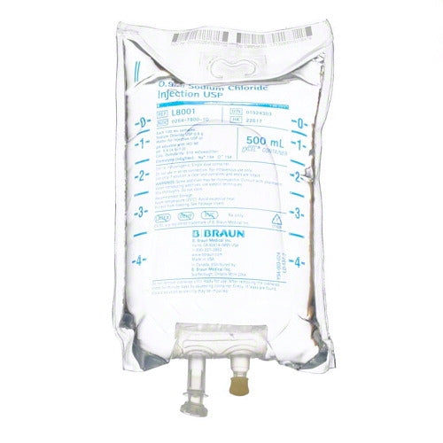 B.Braun Sodium Chloride 0.9% IV Solution Excel Bag