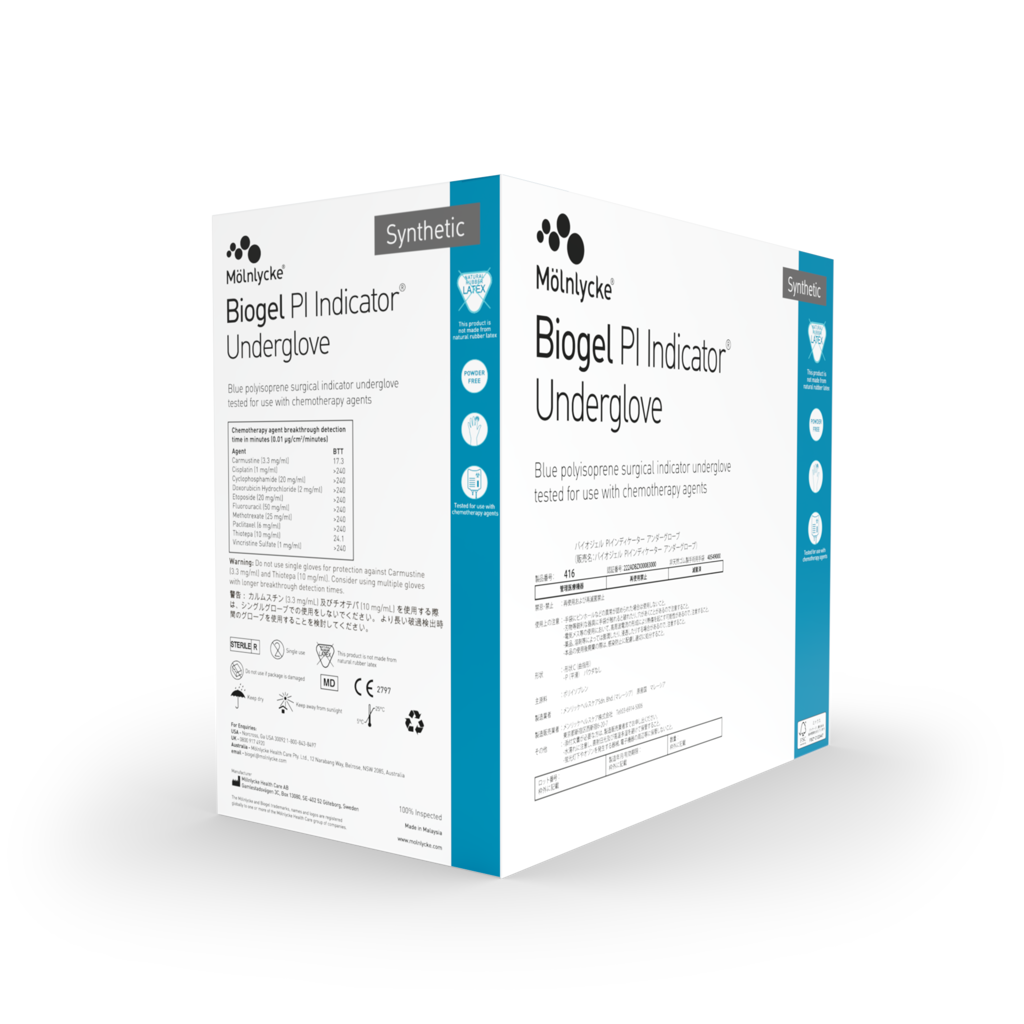 Molnlycke Biogel PI Indicator Underglove