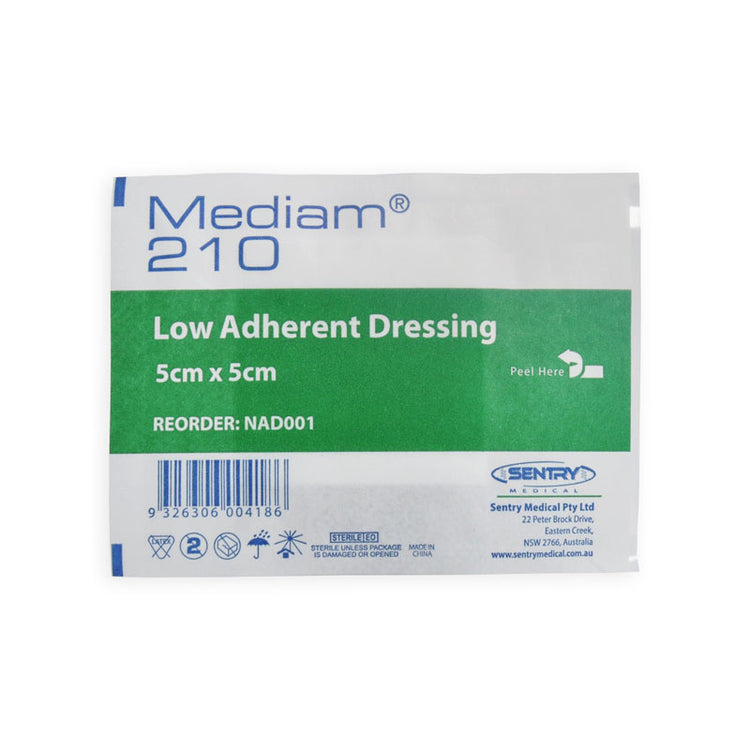 Sentry Mediam 210 Low Adherent Dressings