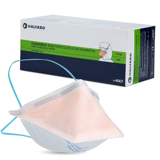 Halyard Fluidshield Surgical N95 Respirator Mask