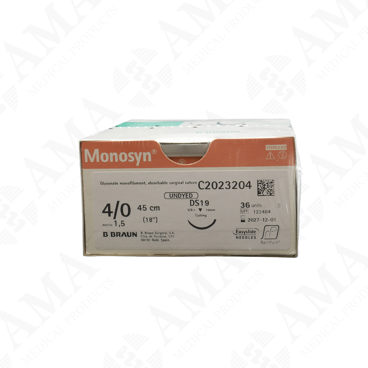 Buy B.Braun Monosyn Absorbable Monofilament Suture Online