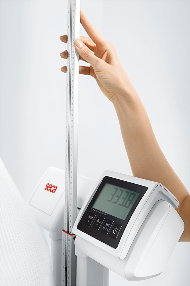 Seca 777 Digital Column Scale with Height Measuring Rod