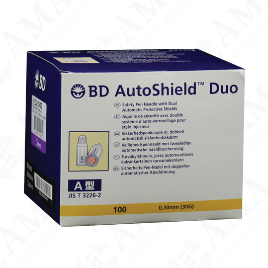 BD AutoShield Duo Safety Pen Needle 30G x 5mm