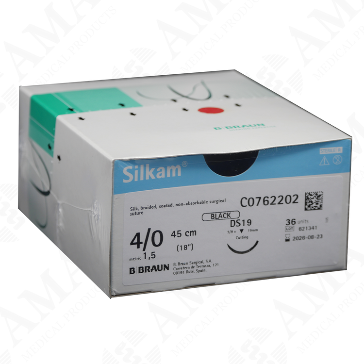 B.Braun Silkam Non-Absorbable Silk Suture