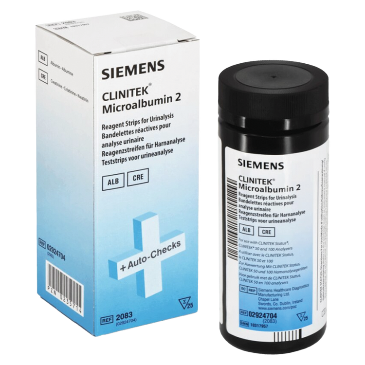 Siemens Clinitek Microalbumin 2 Reagent Strips