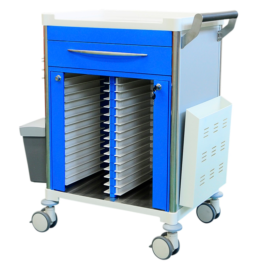 Pacific Medical Medical Records Trolley One Drawer