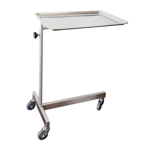 Pacific Medical Stainless Steel Mayo Instrument Trolley