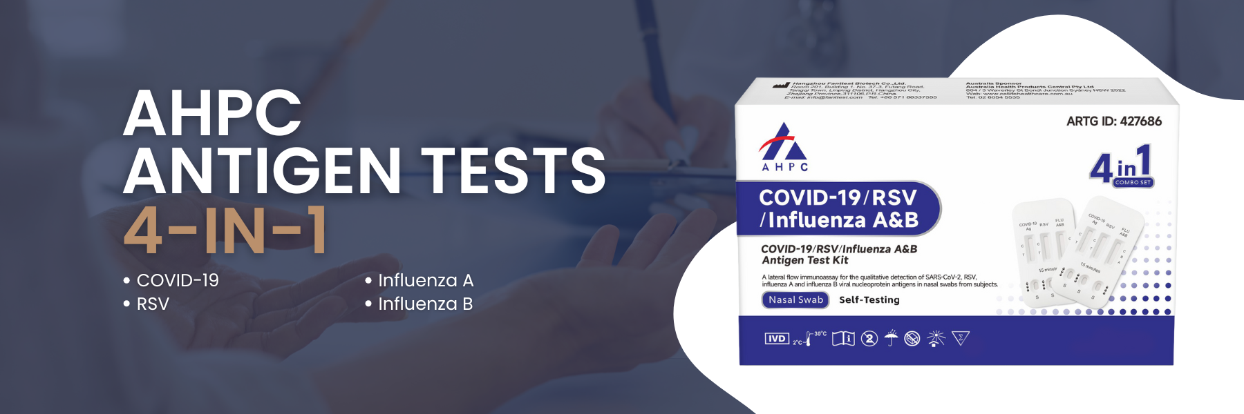 AHPC 4 in 1 Antigen Tests