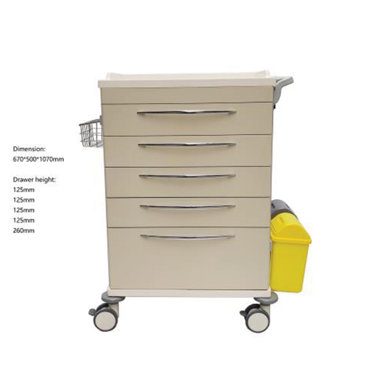 Pacific Medical Medication Trolley