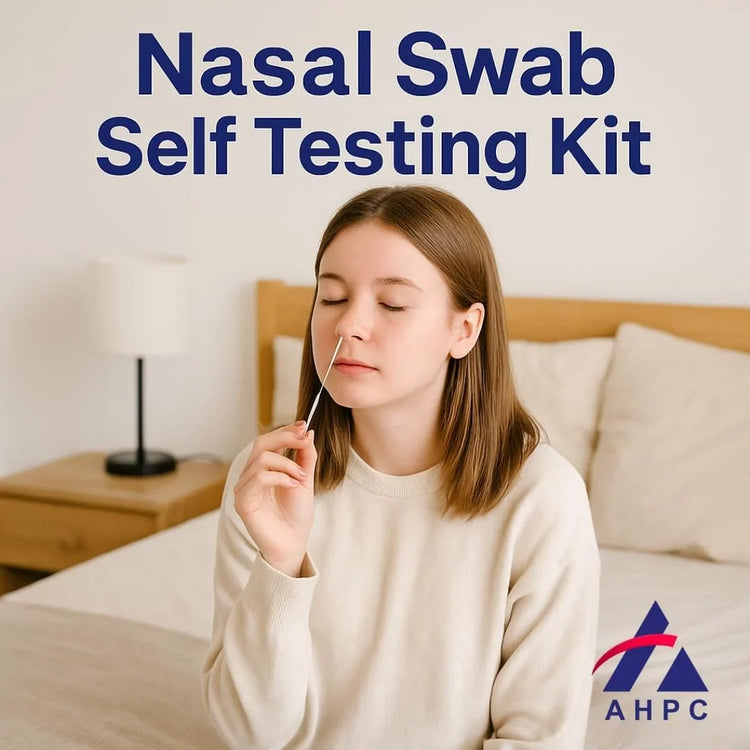 AHPC 4-in-1 Rapid Antigen Test (Covid-19, RSV and Influenza A&B) Box/6 Tests