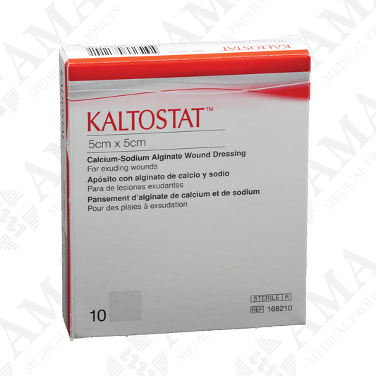 Convatec Kaltostat Calcium-Sodium Alginate Wound Dressing 5x5cm