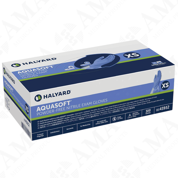 Aquasoft Nitrile Examination Glove Powder Free Non Sterile - (Various