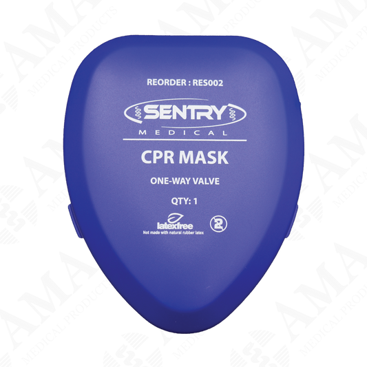Sentry CPR Mask Compact One Way Valve Non-Sterile