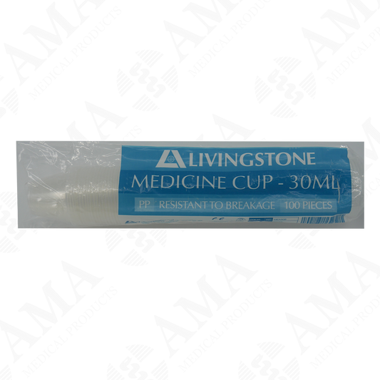 Livingstone Medicine Measure Cup 30mL with 5 mL graduation