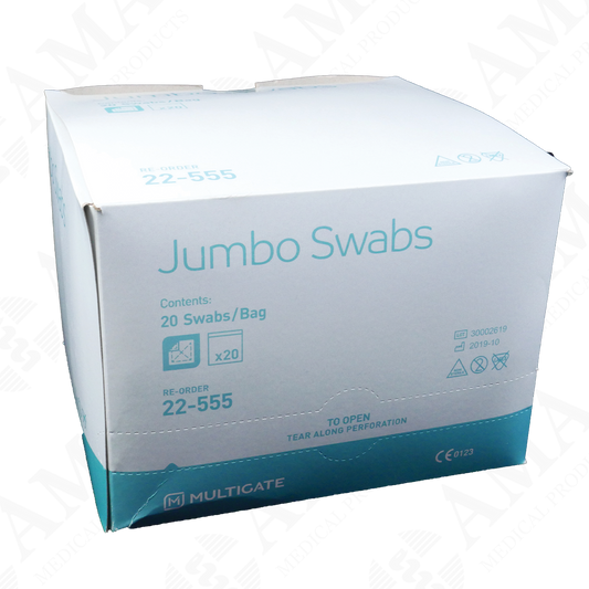 Multigate 22-555 Jumbo Swabs 16cm Non Sterile