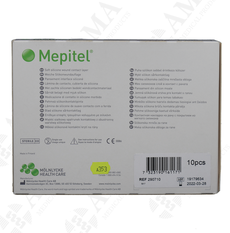 Molnlycke Mepitel Contact Layer