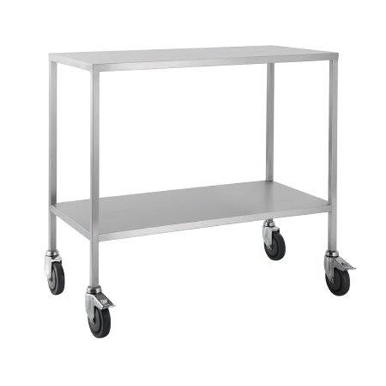 Pacific Medical Stainless Steel Trolley No Rails