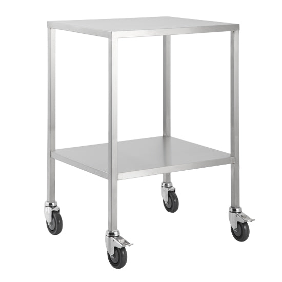 Pacific Medical Stainless Steel Trolley No Rails