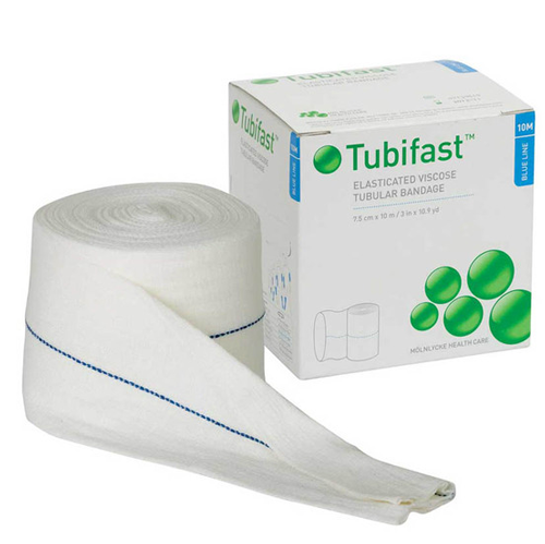 Bandages Molnlycke Tubifast Tubular Bandage Blue 1