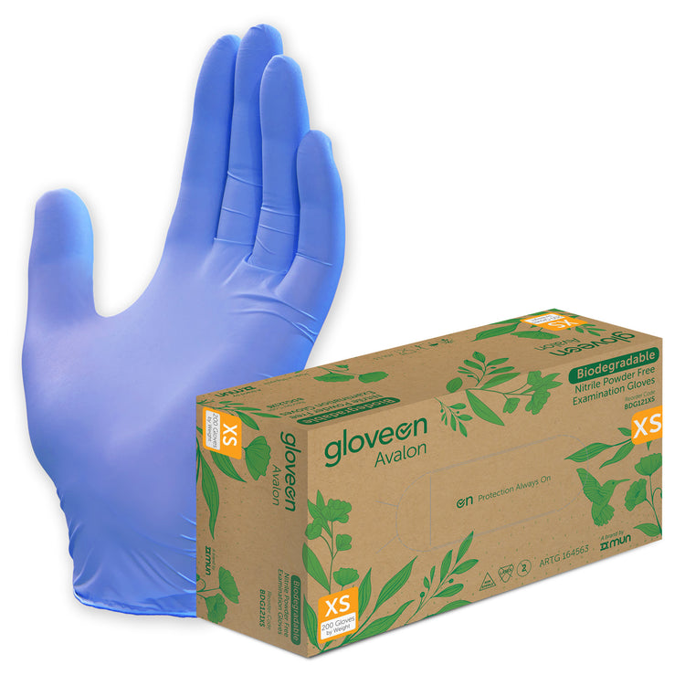 Mun GloveOn Avalon Biodegradable Nitrile Examination Glove